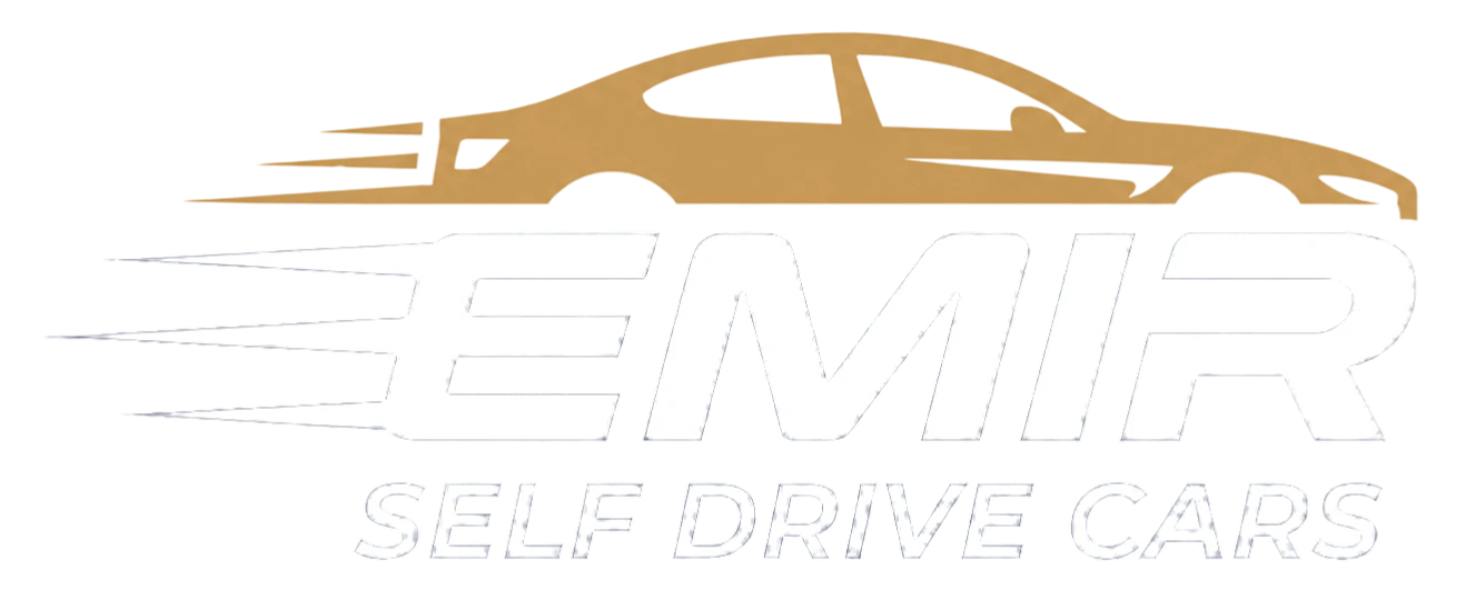 Emir Self Drive Cars Logo White